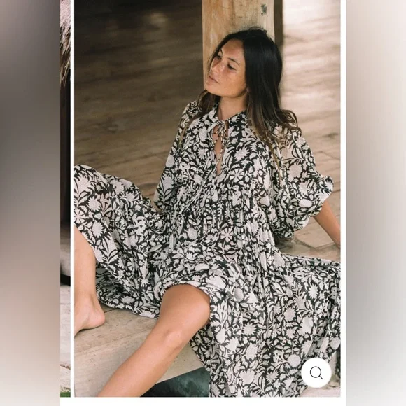 Kyra Maxi dress in pepper - Picture 1 of 6